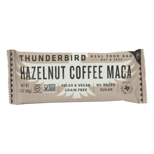 Thunderbird - Bar Hazlnt Coffee Maca - Case Of 12-1.7 Oz | OnlyNaturals.us