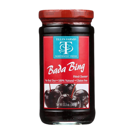 Tillen Farms Cherries - Bada Bing - 13.5 Oz - Case Of 6 | OnlyNaturals.us