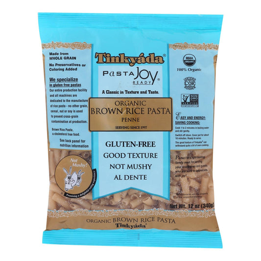 Tinkyada Organic Brown Rice Penne - Case Of 12 - 12 Oz | OnlyNaturals.us