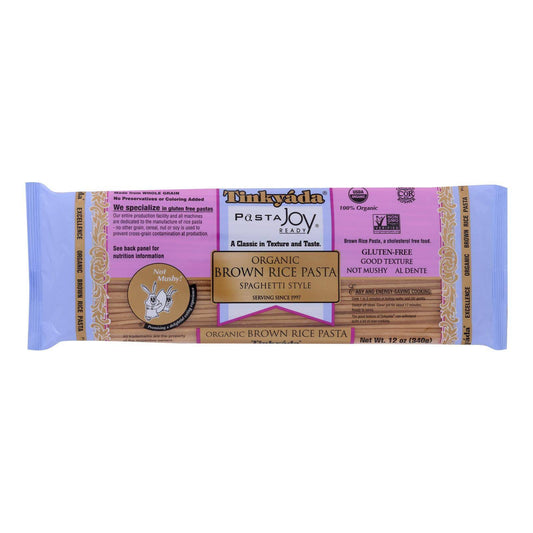 Buy Tinkyada Organic Brown Rice Spaghetti - Case Of 12 - 12 Oz  at OnlyNaturals.us