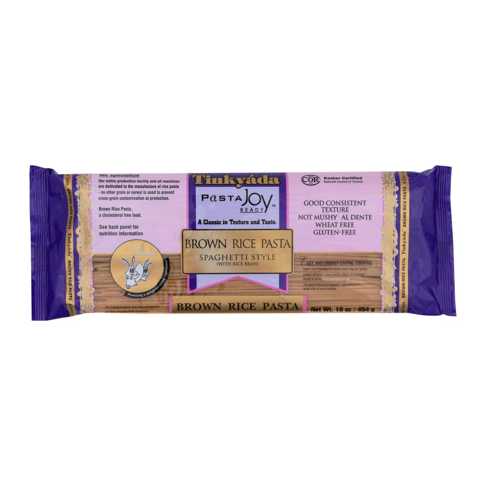 Buy Tinkyada Brown Rice Spaghetti - Case Of 12 - 16 Oz  at OnlyNaturals.us