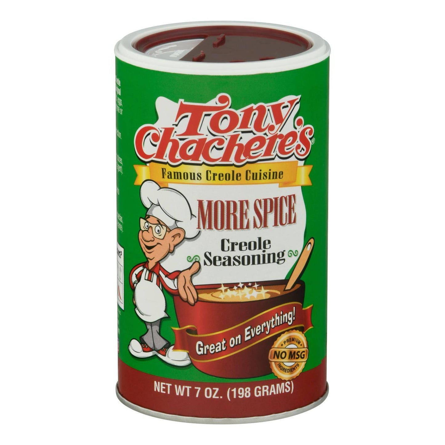 Tony Chachere's Creole Seasoning - Case Of 6 - 7 Oz | OnlyNaturals.us