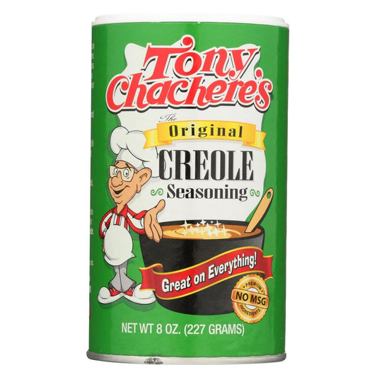 Tony Chachere's Seasoning - Creole - Case Of 6 - 8 Oz | OnlyNaturals.us