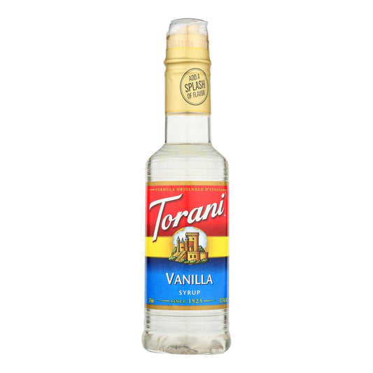 Torani - Coffee Syrup - Vanilla - Case Of 4 - 12.7 Fl Oz. | OnlyNaturals.us