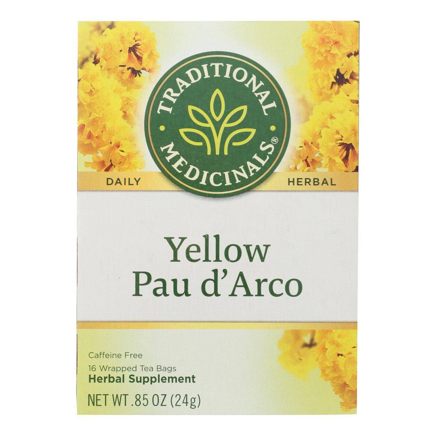 Buy Traditional Medicinals Pau D'arco Herbal Tea - 16 Tea Bags - Case Of 6  at OnlyNaturals.us