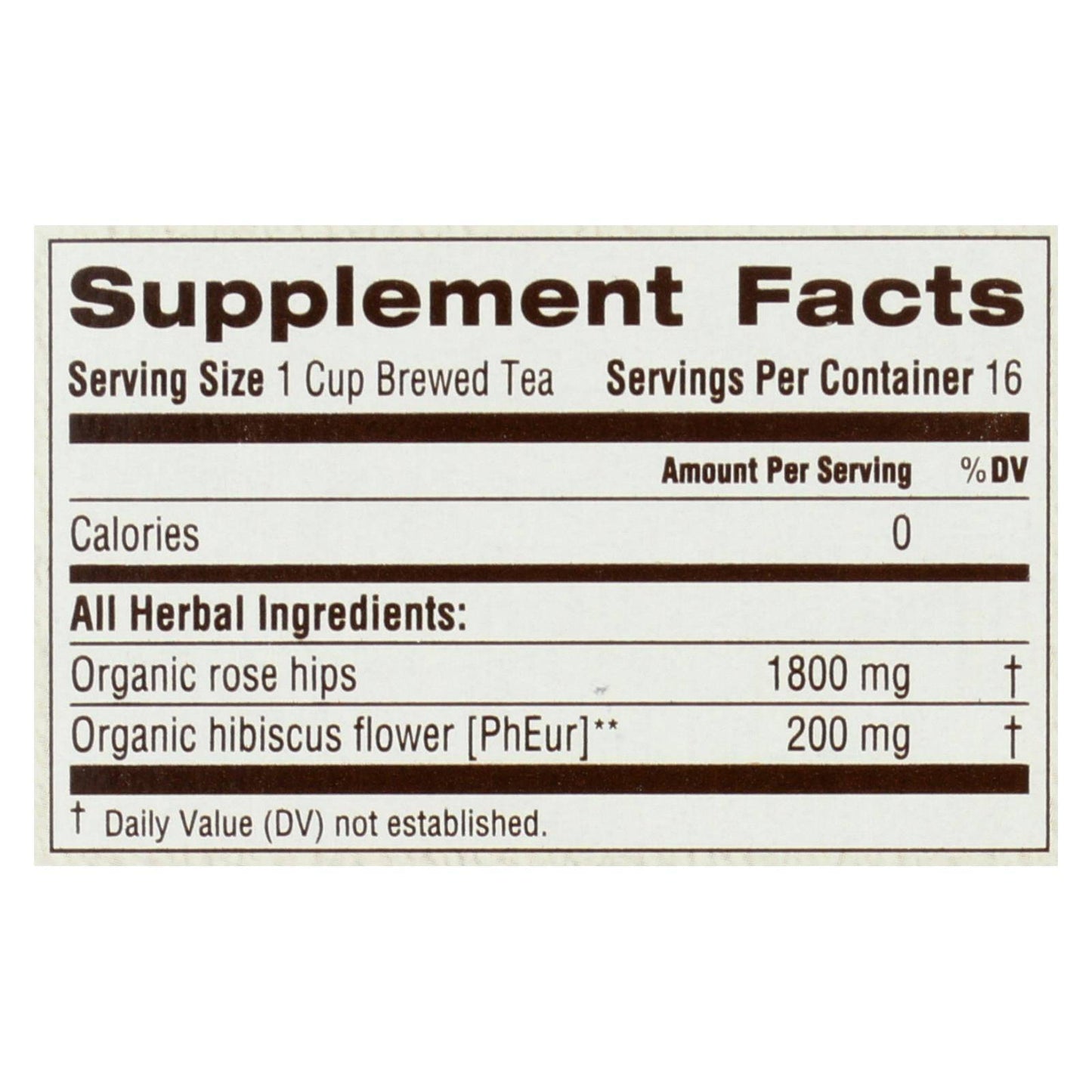 Traditional Medicinals Organic Herbal Tea - Rose Hips With Hibiscus - Case Of 6 - 16 Count | OnlyNaturals.us