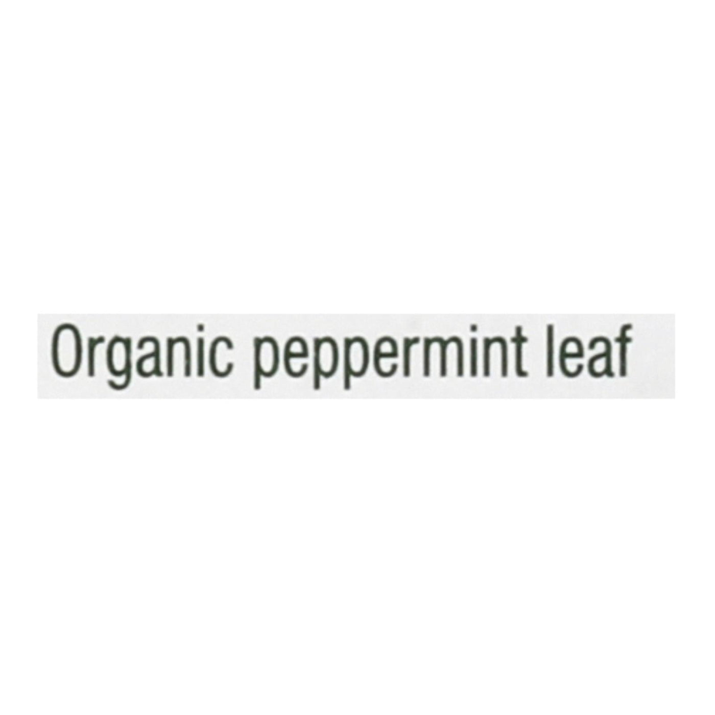 Traditional Medicinals Organic Peppermint Herbal Tea - Caffeine Free - Case Of 6 - 16 Bags | OnlyNaturals.us