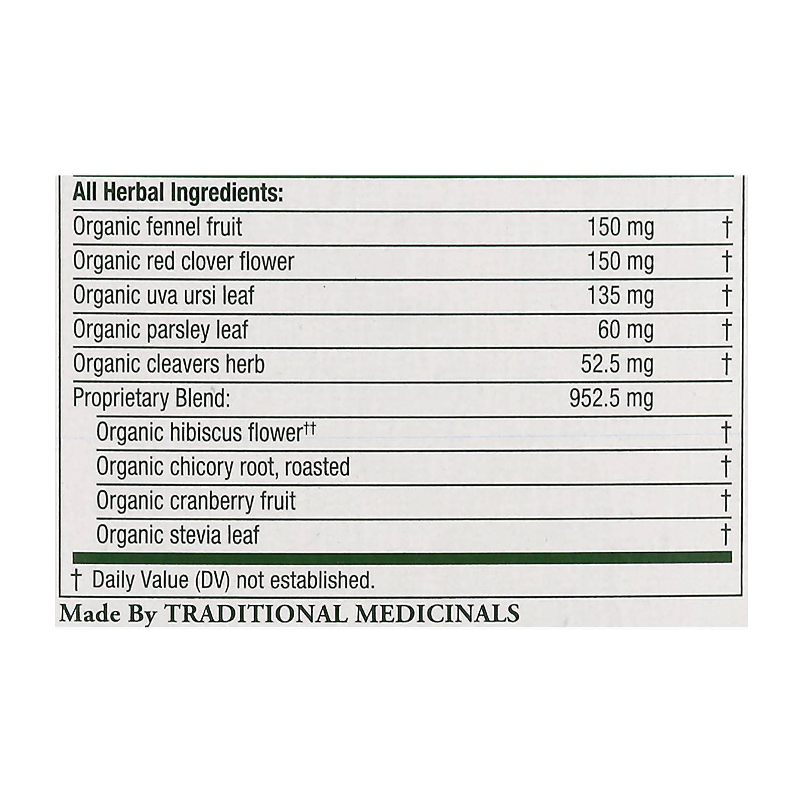 Buy Traditional Medicinals Organic Weightless Cranberry Herbal Tea - 16 Tea Bags - Case Of 6  at OnlyNaturals.us