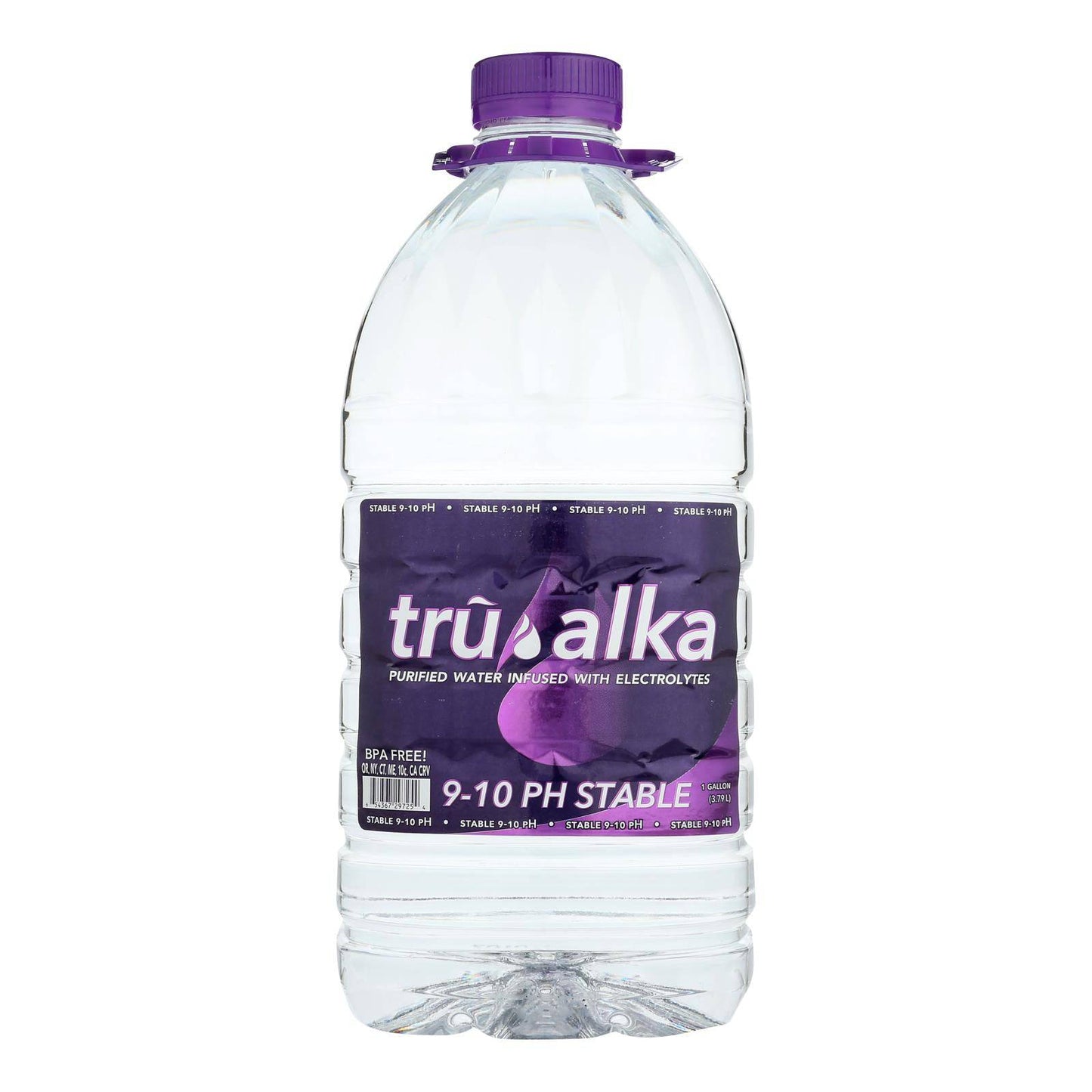 Tru Alka Stable 9-10 Ph Alkaline Water  - Case Of 6 - 1 Gal | OnlyNaturals.us