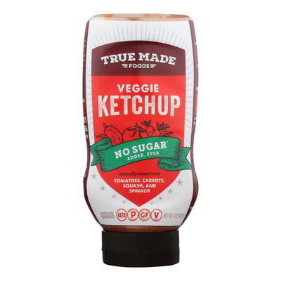 True Made Foods - Ketchup Squeeze Bottle - Case Of 6 - 17 Oz | OnlyNaturals.us