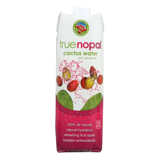 True Nopal Cactus Water - Case Of 12 - 33.8 Oz. | OnlyNaturals.us