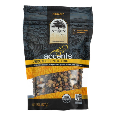 Buy Truroots Organic Trio Lentils - Accents Sprouted - Case Of 6 - 8 Oz.  at OnlyNaturals.us