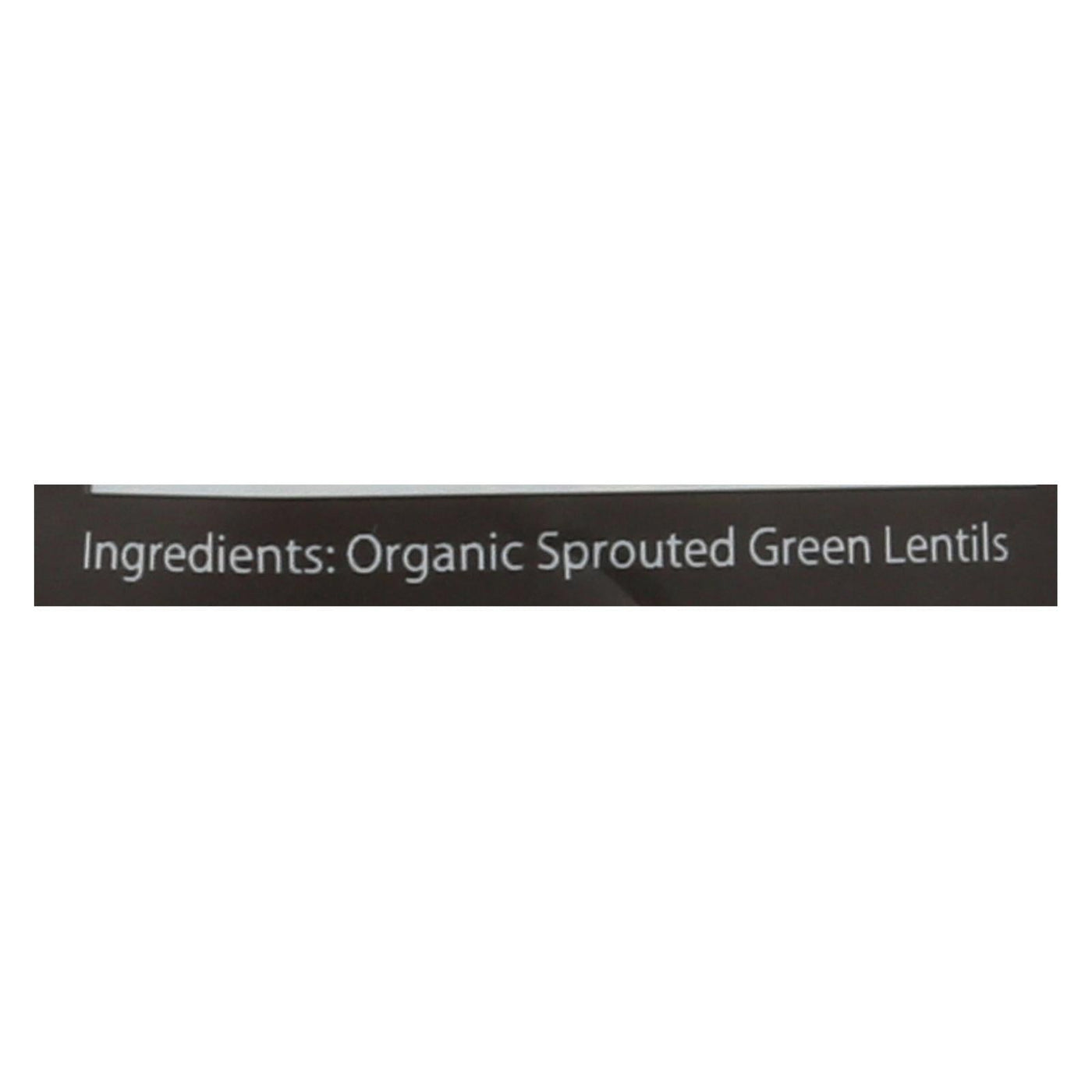 Truroots Organic Green Lentils - Sprouted - Case Of 6 - 10 Oz. | OnlyNaturals.us