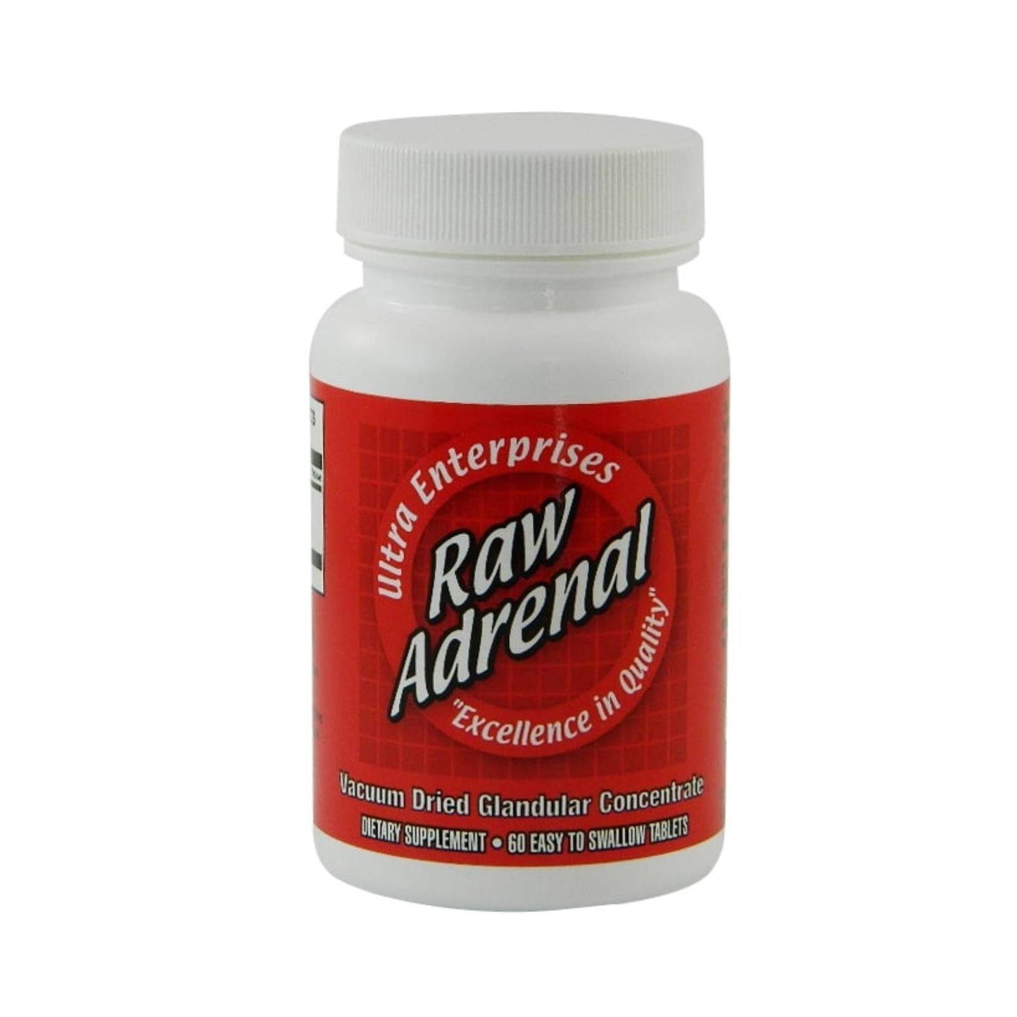 Ultra Glandulars Raw Adrenal - 200 Mg - 60 Tablets | OnlyNaturals.us