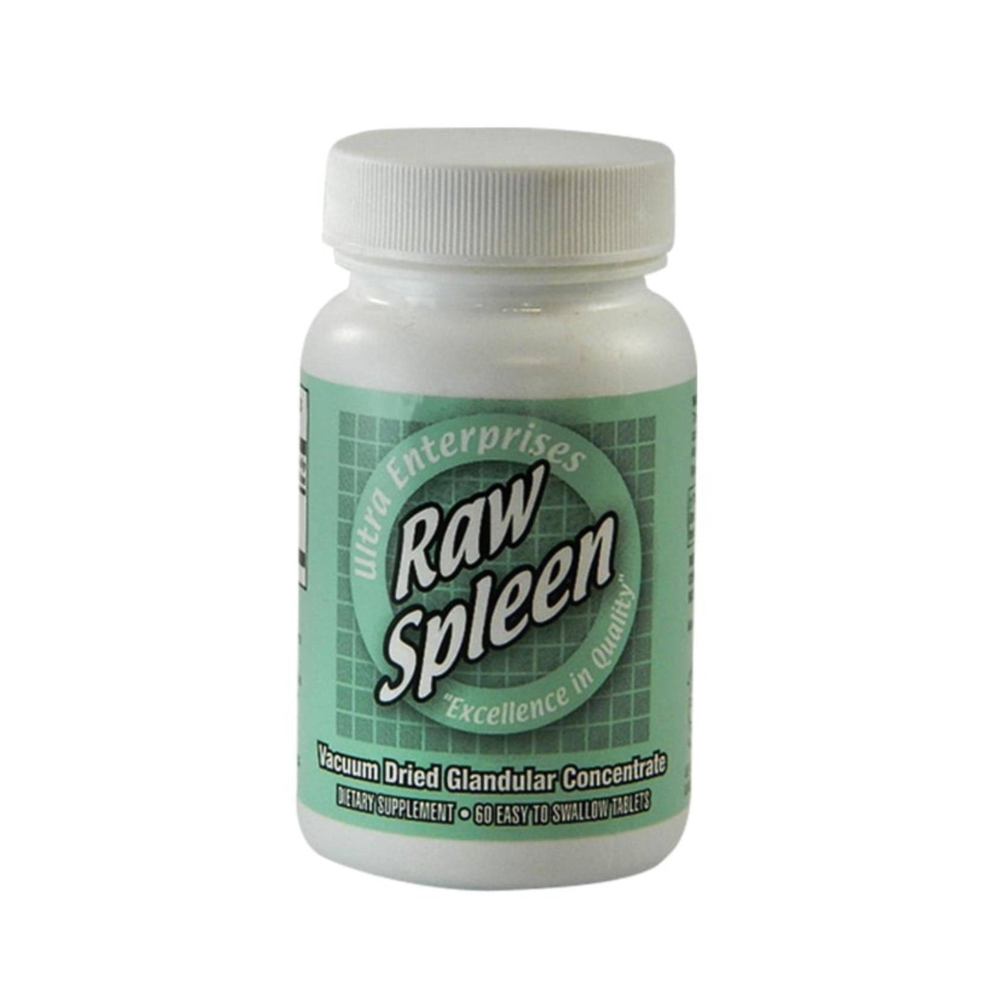 Ultra Glandulars Raw Spleen - 200 Mg - 60 Tablets | OnlyNaturals.us