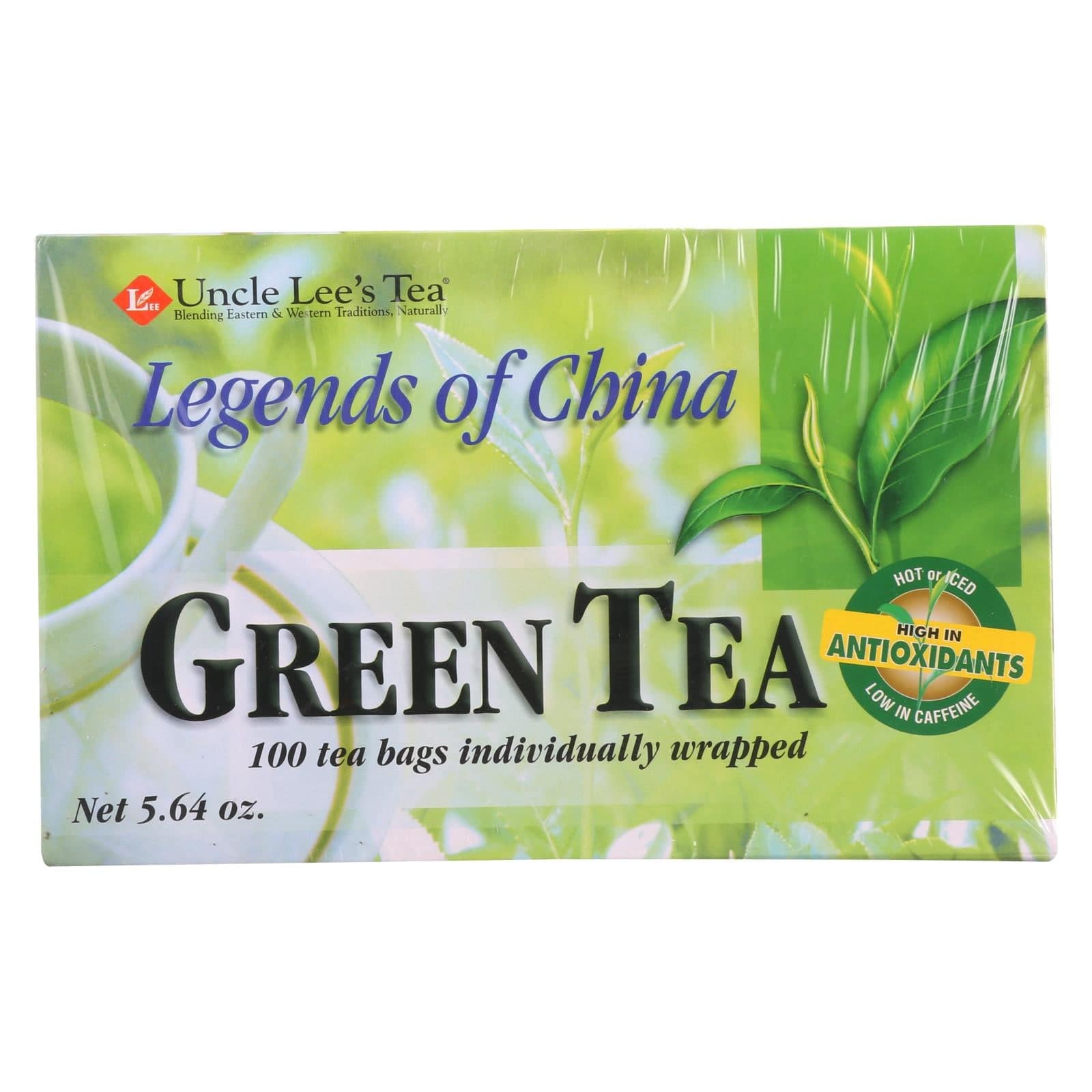 Buy Uncle Lee's Legends Of China Green Tea - 100 Tea Bags  at OnlyNaturals.us