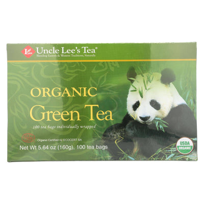 Uncle Lee's Legends Of China Organic Green Tea - 100 Tea Bags | OnlyNaturals.us