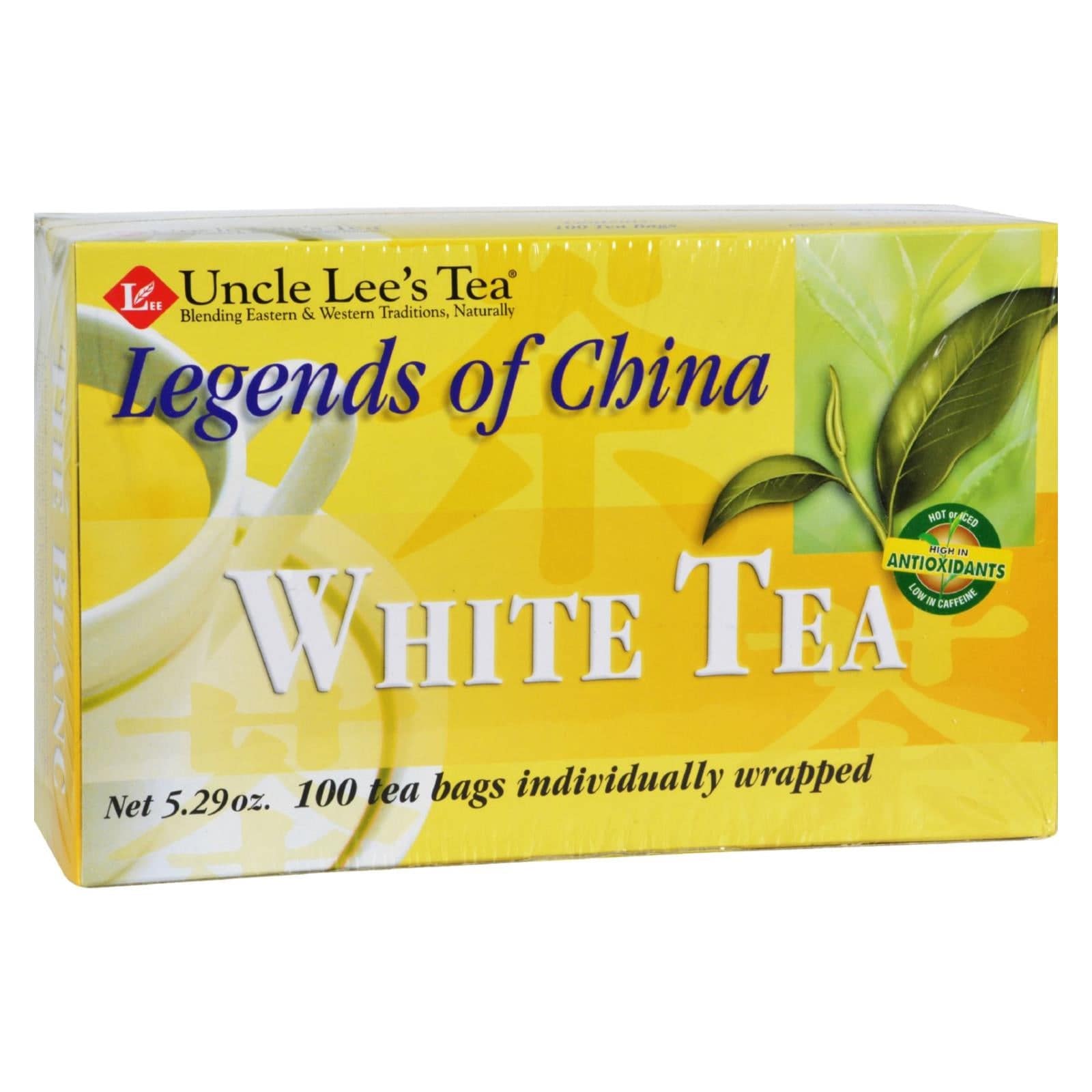 Buy Uncle Lee's Legends Of China White Tea - 100 Tea Bags  at OnlyNaturals.us