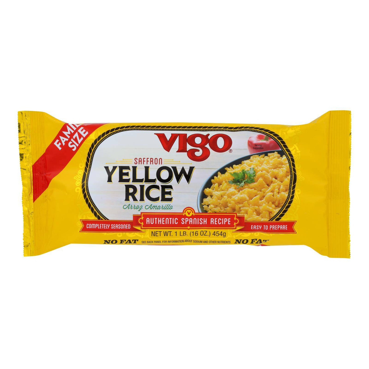 Vigo Yellow Rice - Case Of 12 - 16 Oz. | OnlyNaturals.us