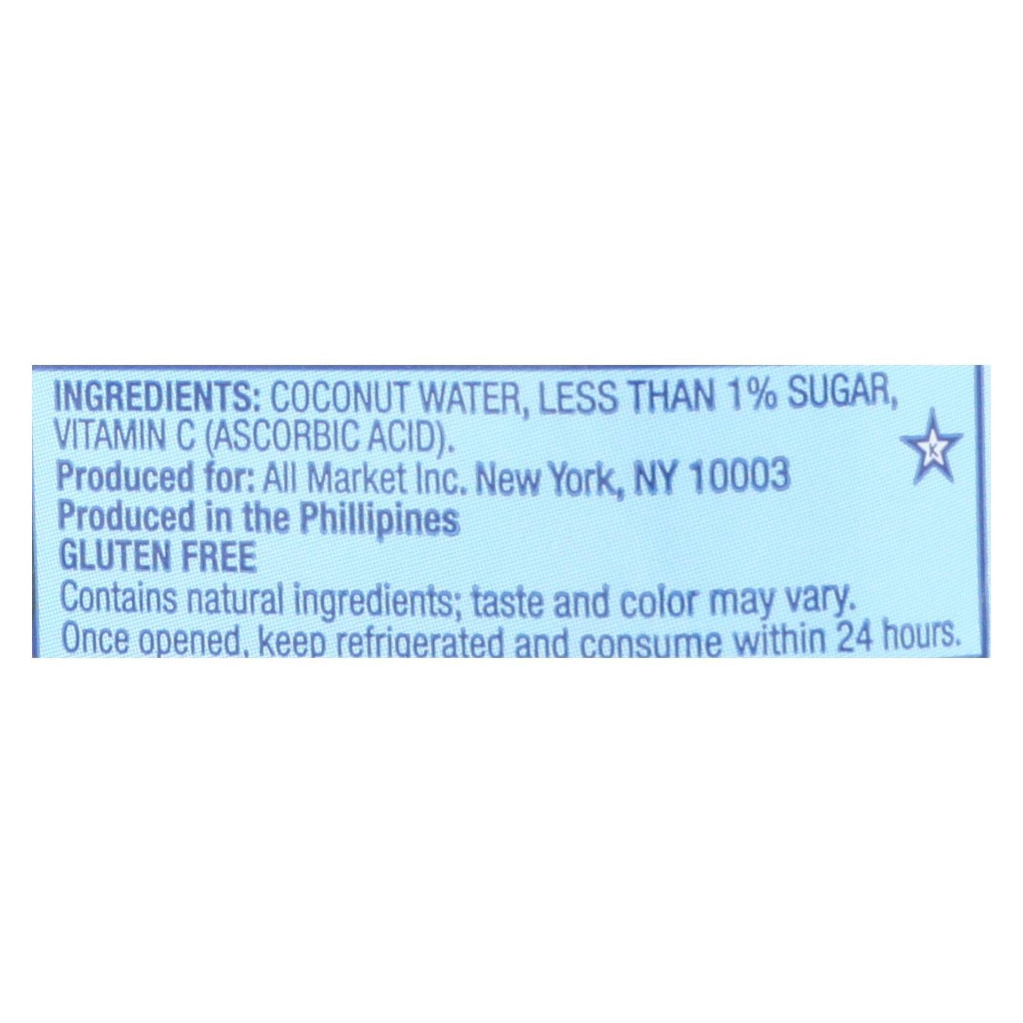 Buy Vita Coco Coconut Water - Pure - Case Of 12 - 500 Ml  at OnlyNaturals.us