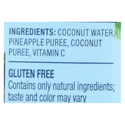 Vita Coco Coconut Water - With Pineapple - Case Of 12 - 1 Lt | OnlyNaturals.us