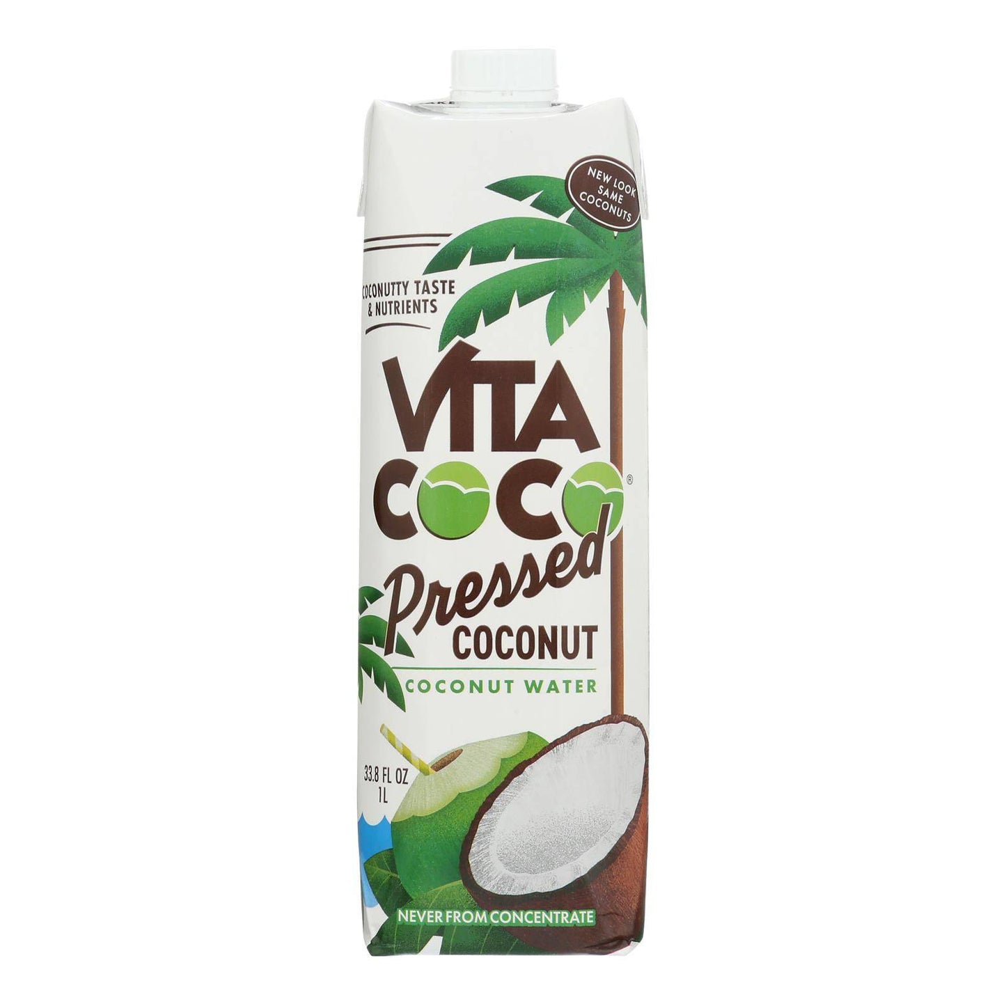 Vita Coco - Coconut Water Pressed - Case Of 12 - 1 Lt | OnlyNaturals.us