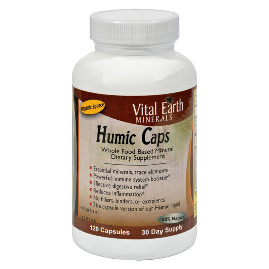 Buy Vital Earth Minerals Humic Caps - 120 Capsules  at OnlyNaturals.us