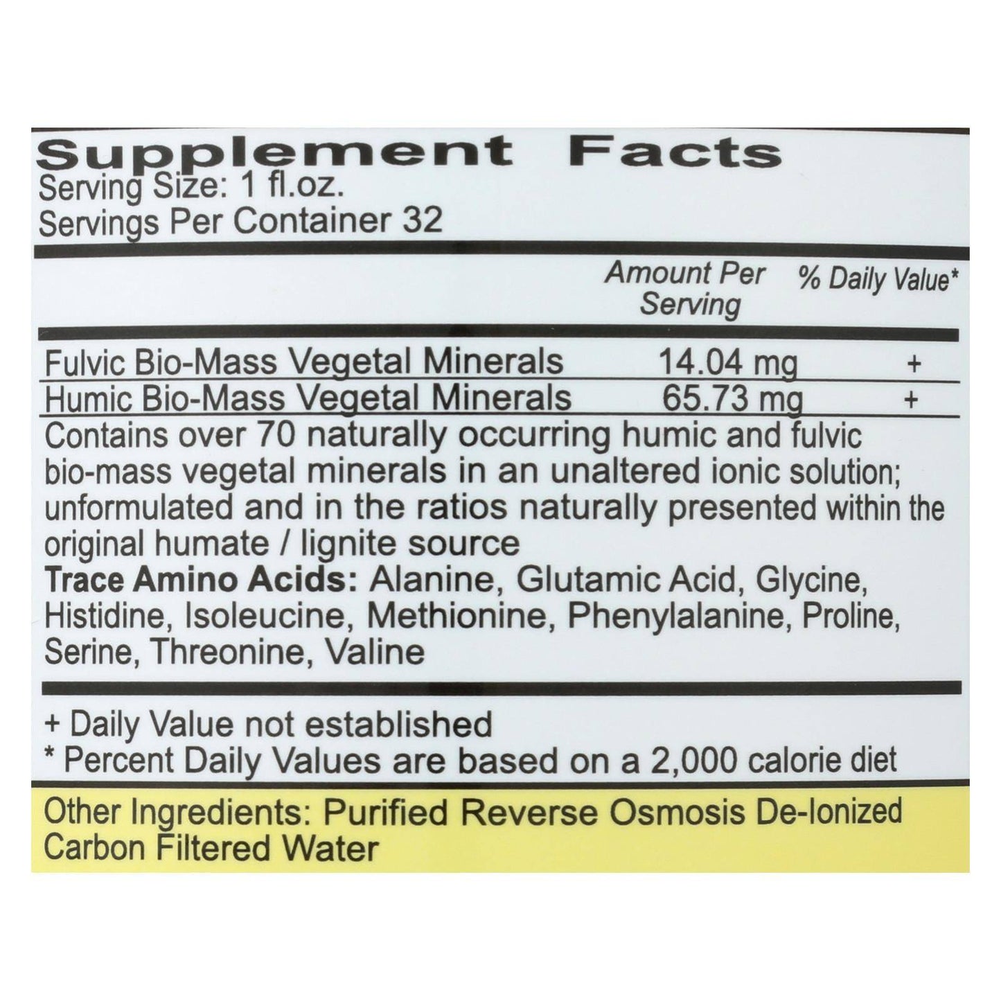 Buy Vital Earth Minerals Fulvic-humic Mineral Blend - 32 Fl Oz  at OnlyNaturals.us