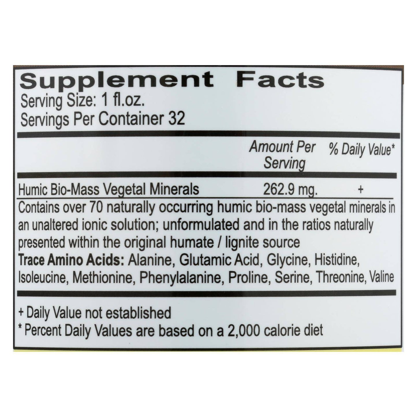 Buy Vital Earth Minerals Humic Minerals - 32 Fl Oz  at OnlyNaturals.us