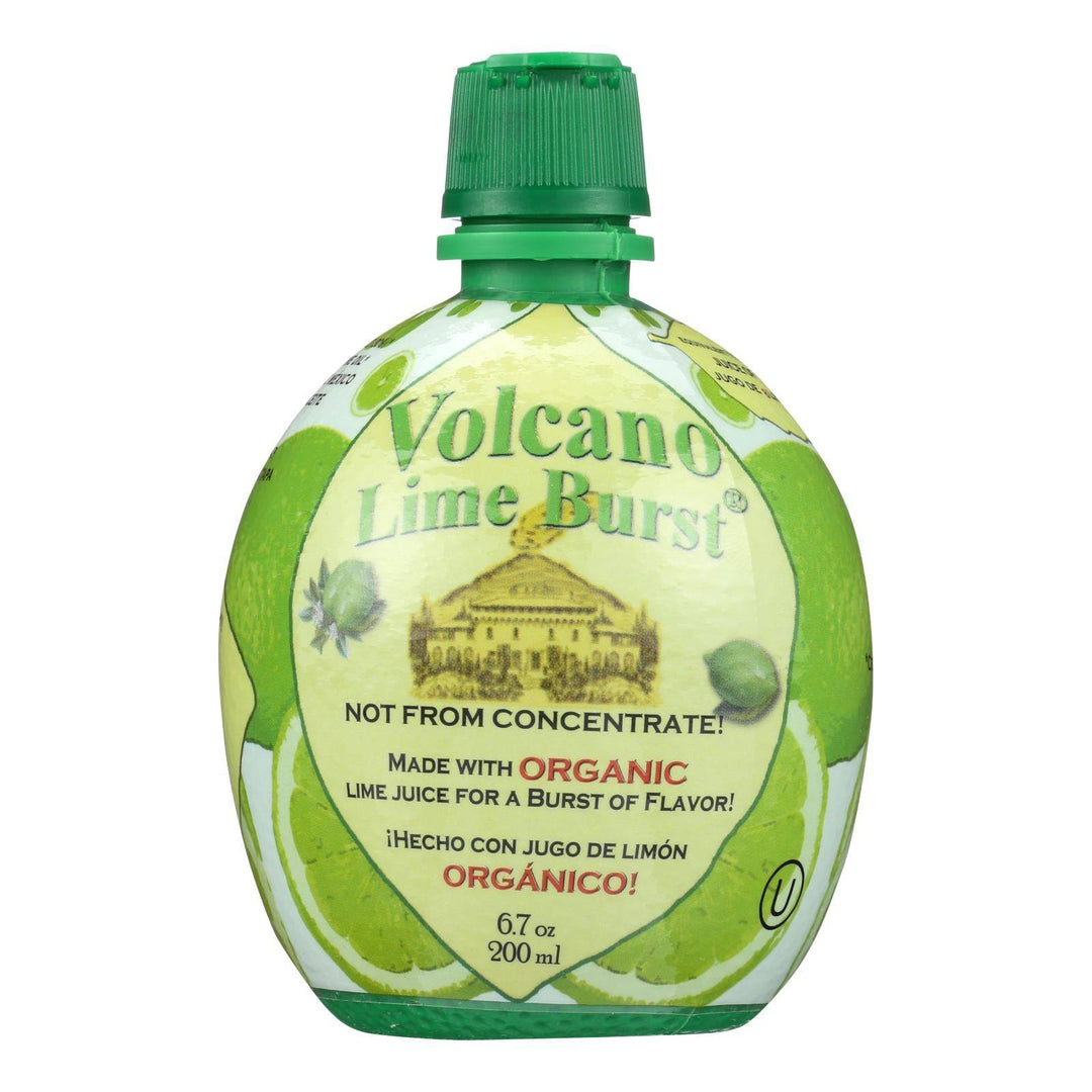 Volcano Lime Burst Juice  - Case Of 12 - 6.7 Fz | OnlyNaturals.us