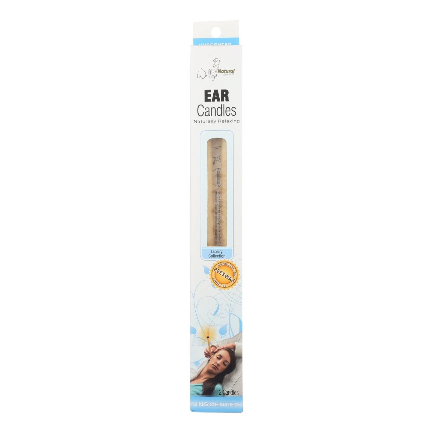 Buy Wally's Beeswax Ear Candle - 2 Candles  at OnlyNaturals.us