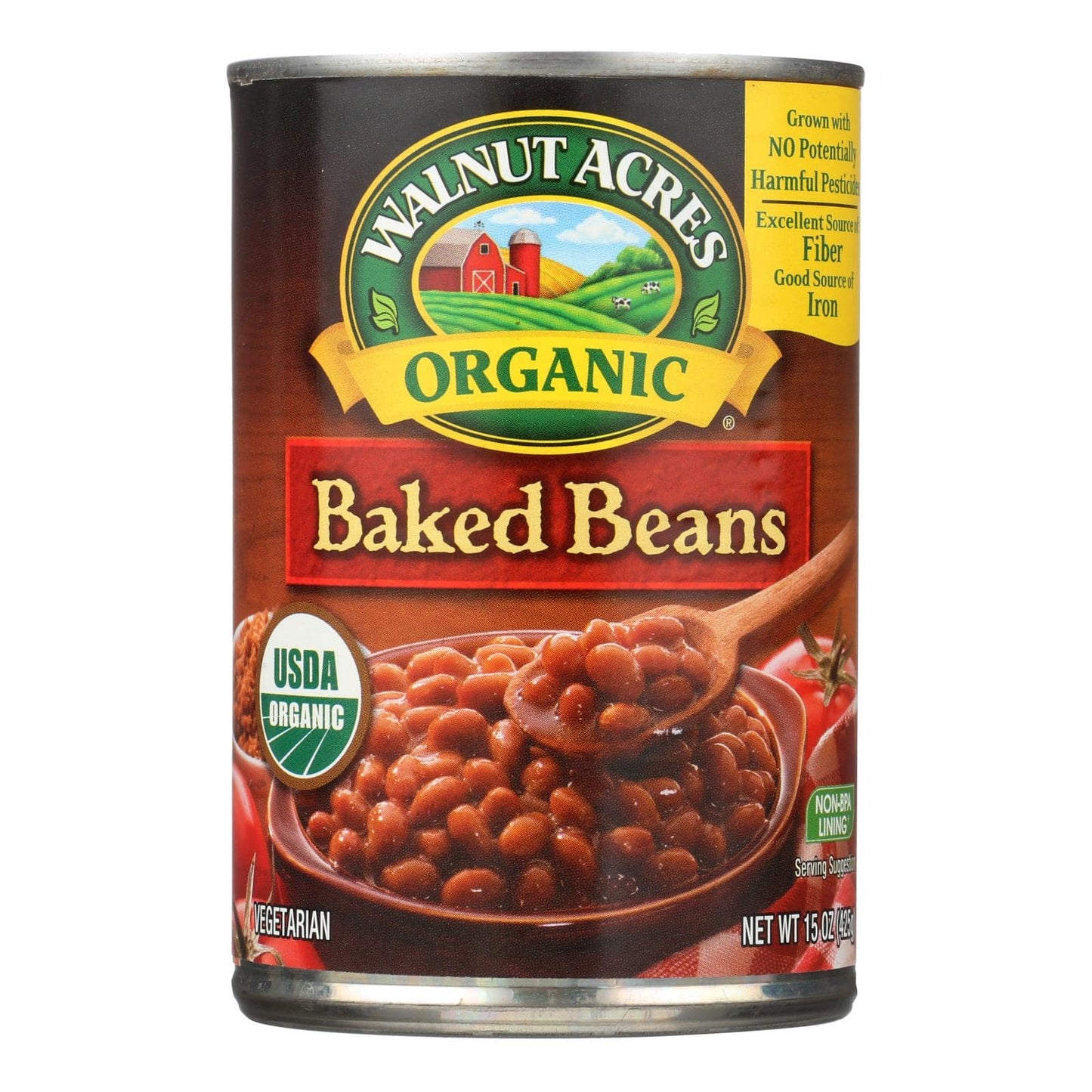 Buy Walnut Acres Organic Baked Beans - Case Of 12 - 15 Oz.  at OnlyNaturals.us