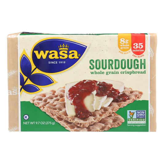 Wasa Crispbread Rye Crispbread - Sourdough - Case Of 12 - 9.7 Oz. | OnlyNaturals.us