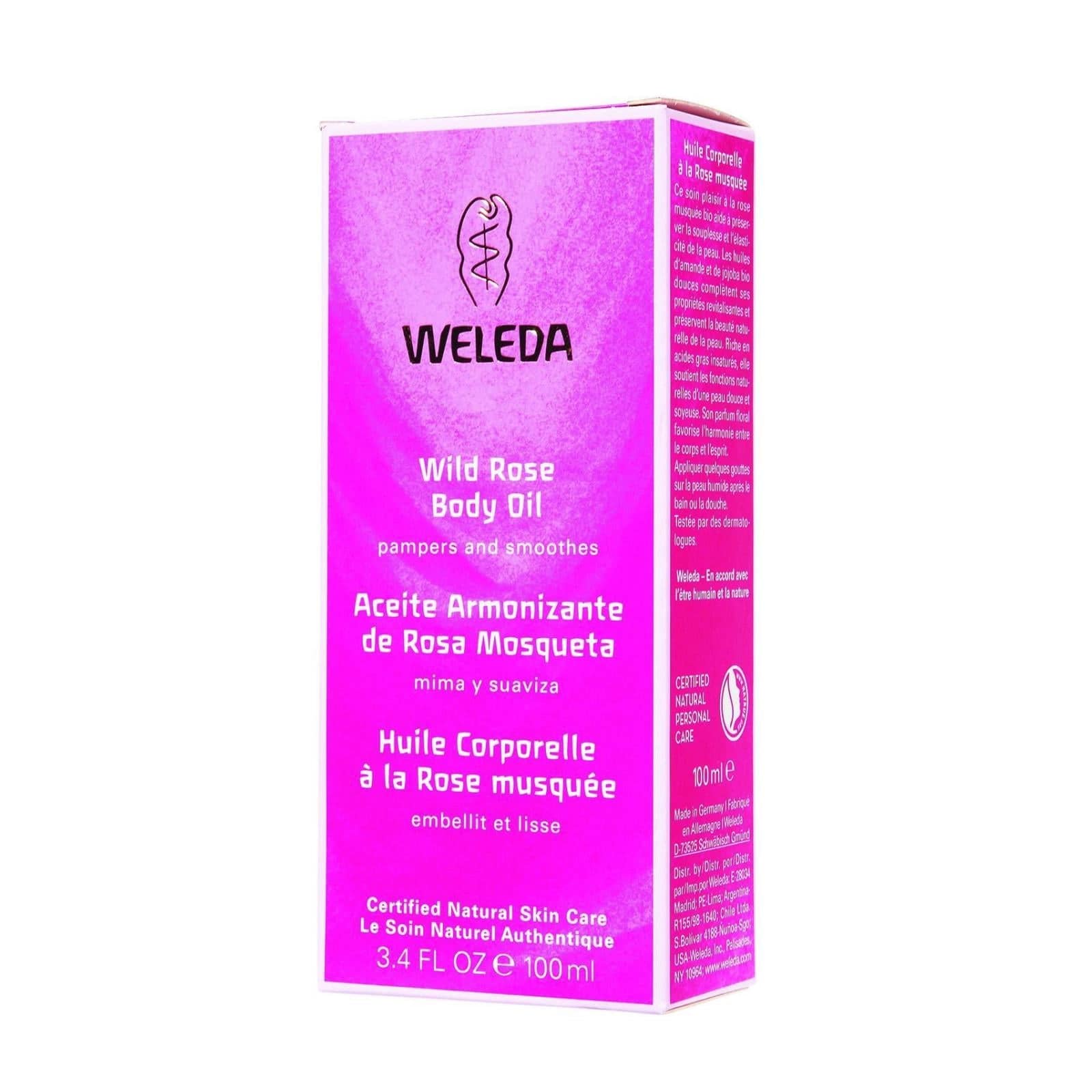 Buy Weleda Body Oil - Wild Rose - 3.4 Oz  at OnlyNaturals.us