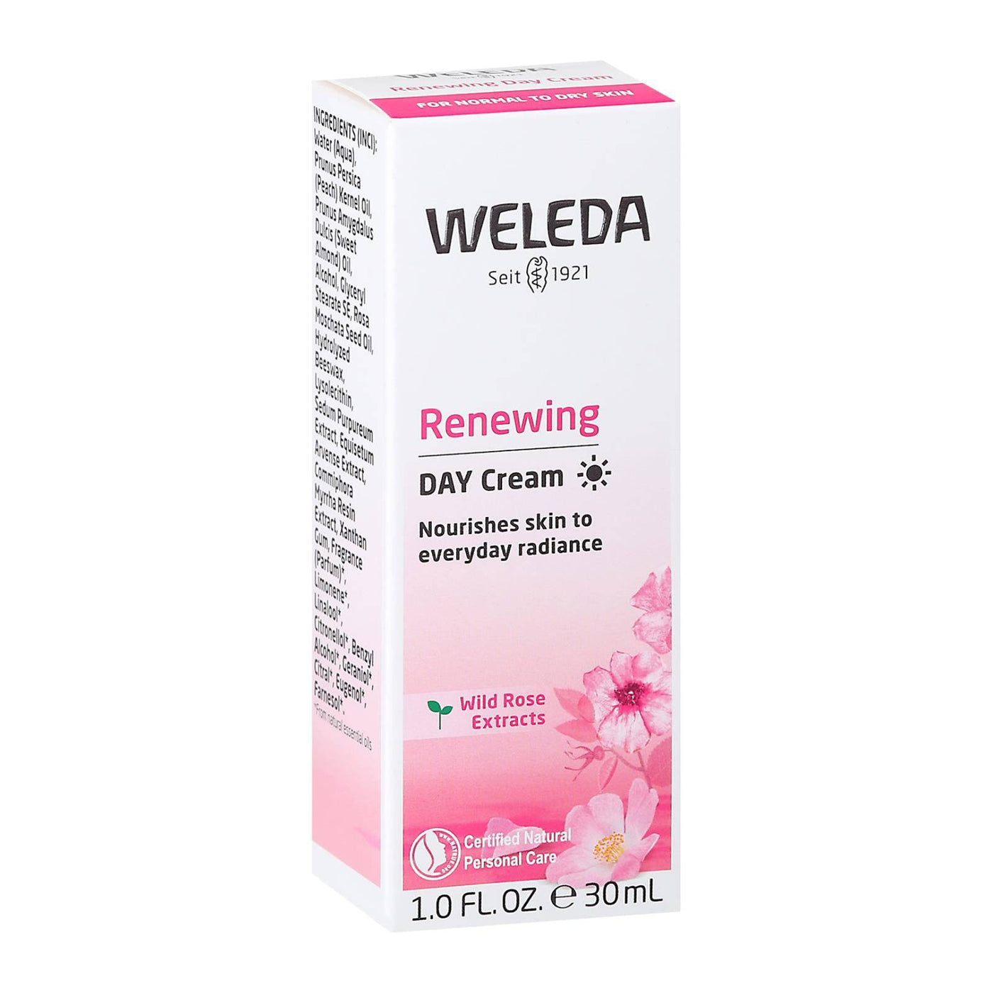 Weleda Day Cream Wild Rose - 1 Fl Oz | OnlyNaturals.us
