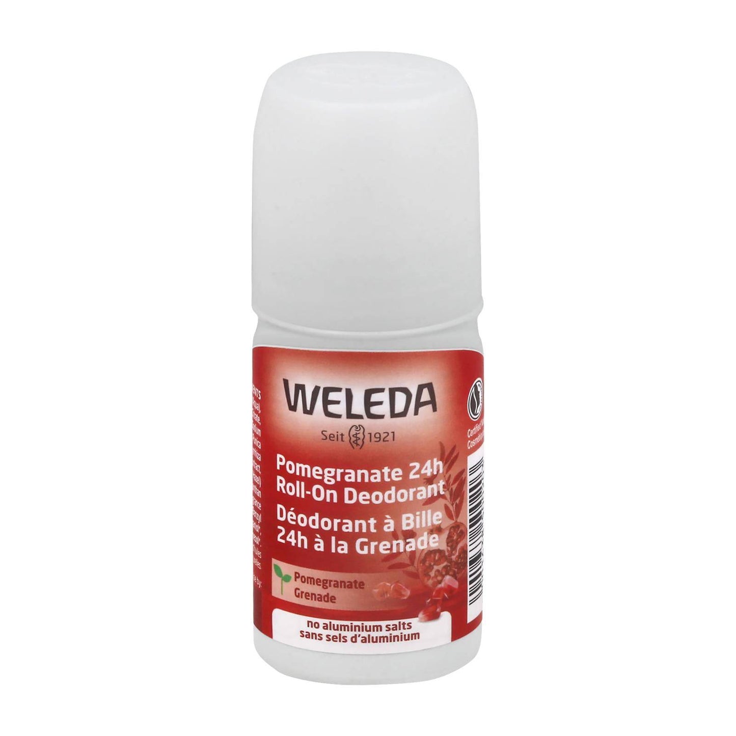 Weleda - Deodorant Roll On Pomegranate - 1 Each - 1.7 Fz | OnlyNaturals.us