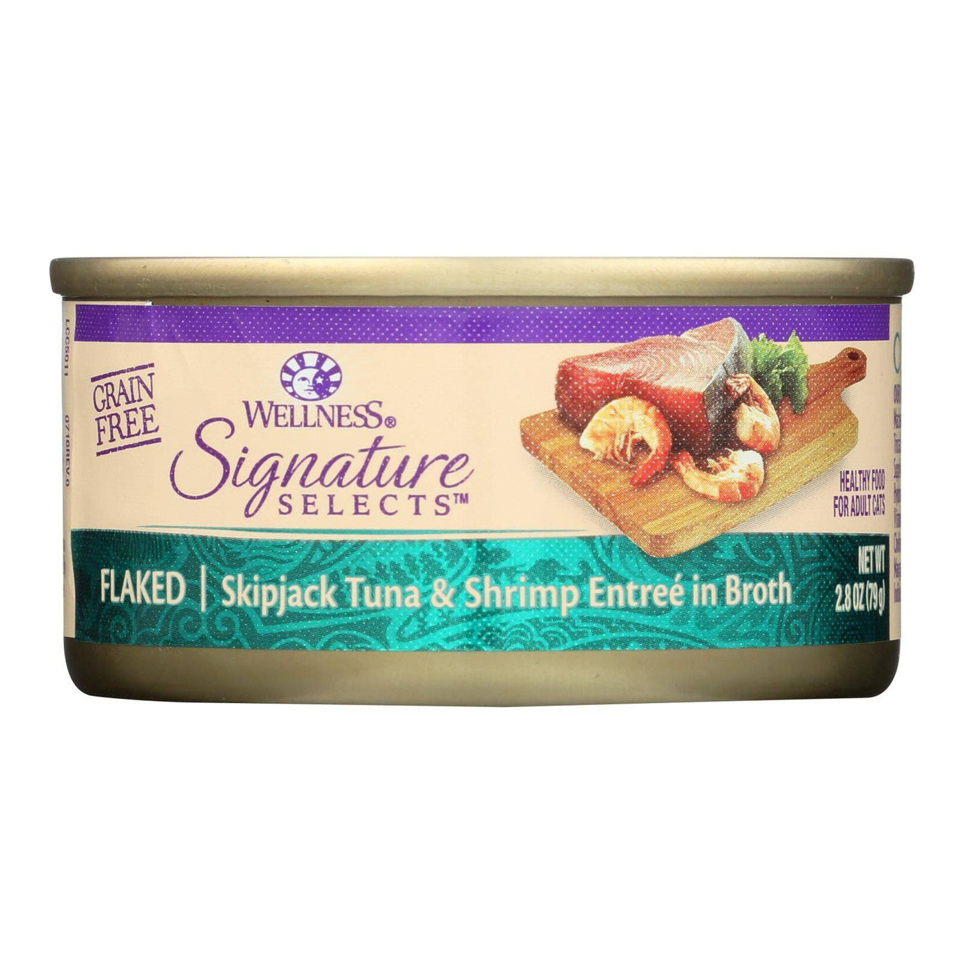 Buy Wellness Pet Products Cat - Can - Tuna - Shrimp - Signature Selects - Case Of 12 - 2.8 Oz  at OnlyNaturals.us