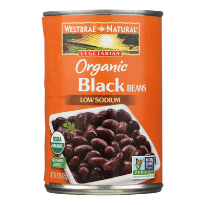 Westbrae Foods Organic Black Beans - Case Of 12 - 15 Oz. | OnlyNaturals.us