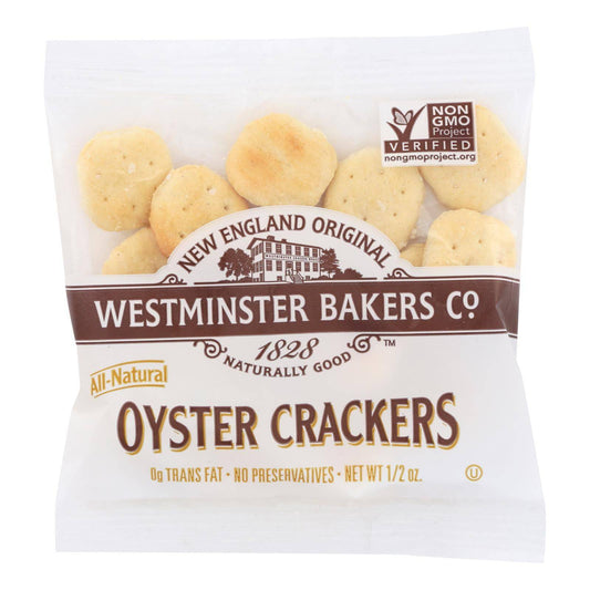 Buy Westminster Cracker Oyster Old Fashioned Crackers - Case Of 150 - 0.5 Oz.  at OnlyNaturals.us