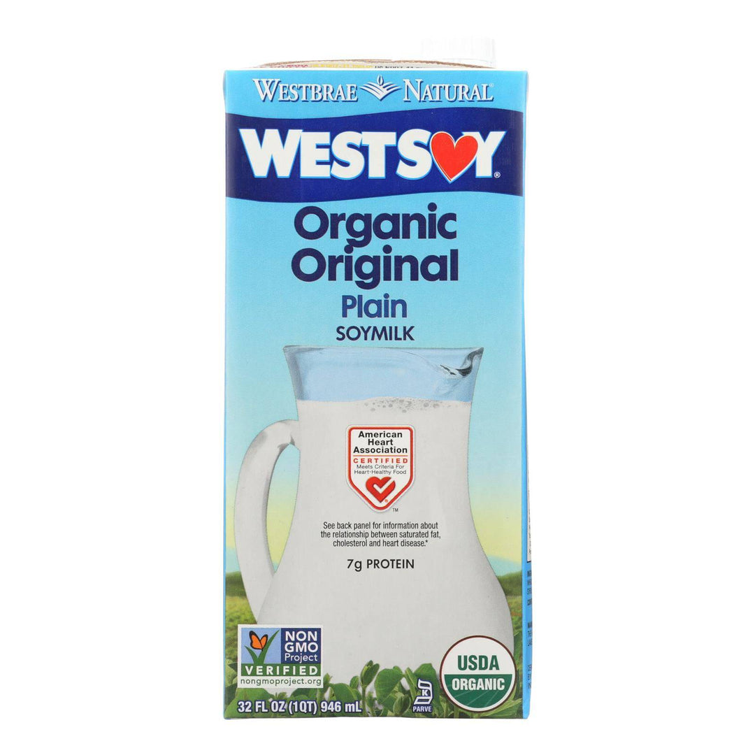 Westsoy Soy Milk - Original - Case Of 12 - 32 Fl Oz. | OnlyNaturals.us