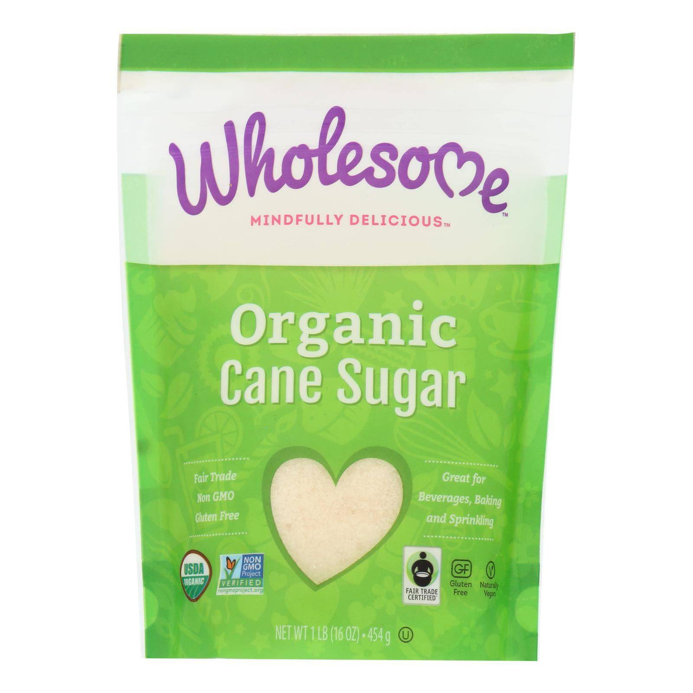 Wholesome Sweeteners Sugar - Organic - Milled - Unrefined - Case Of 12 Lbs | OnlyNaturals.us