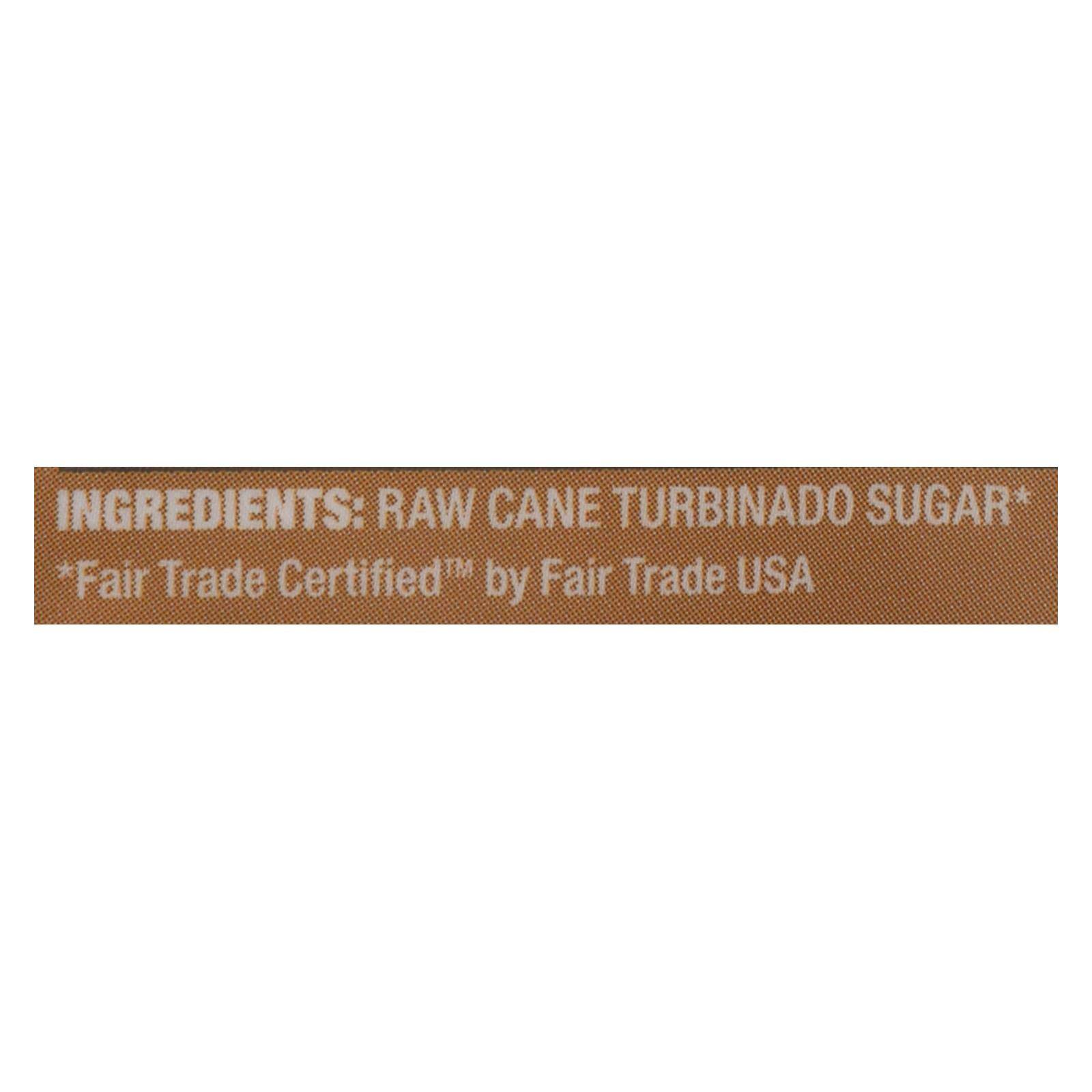Wholesome Sweeteners Sugar - Natural Raw Cane - Turbinado - Fair Trade - 1.5 Lb - Case Of 12 | OnlyNaturals.us