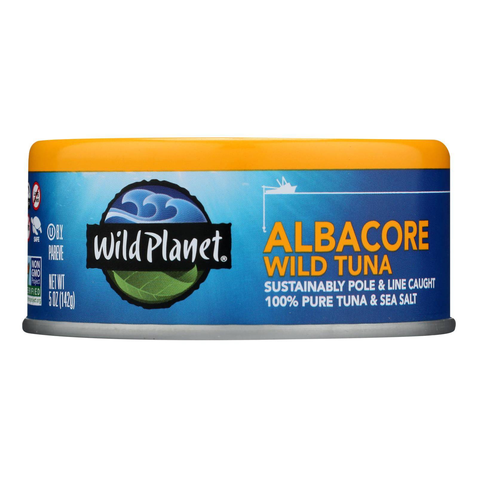 Wild Planet Albacore Tuna - Low Mercury - Case Of 12 - 5 Oz. | OnlyNaturals.us