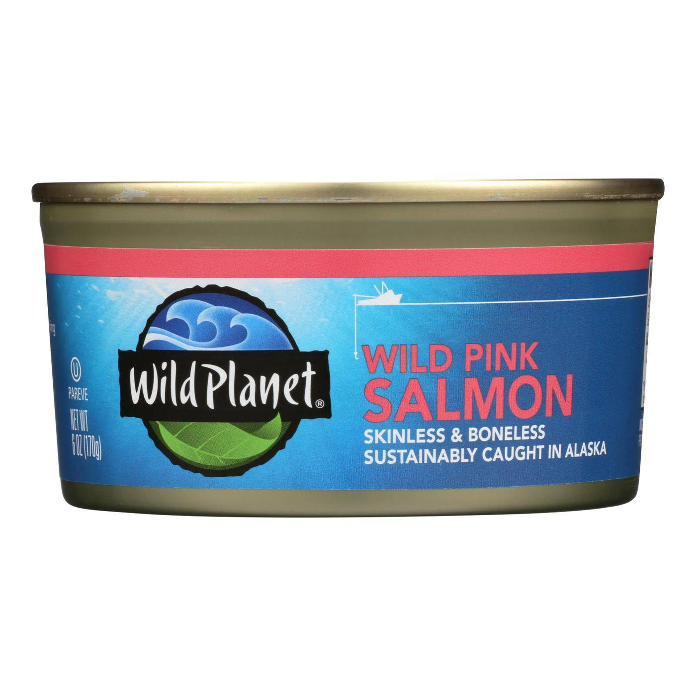 Buy Wild Planet Wild Alaskan Pink Salmon - Case Of 12 - 6 Oz.  at OnlyNaturals.us