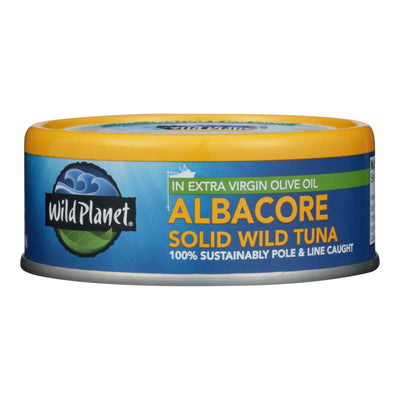 Buy Wild Planet Wild Albacore Tuna In Extra Virgin Olive Oil - Case Of 12 - 5 Oz.  at OnlyNaturals.us