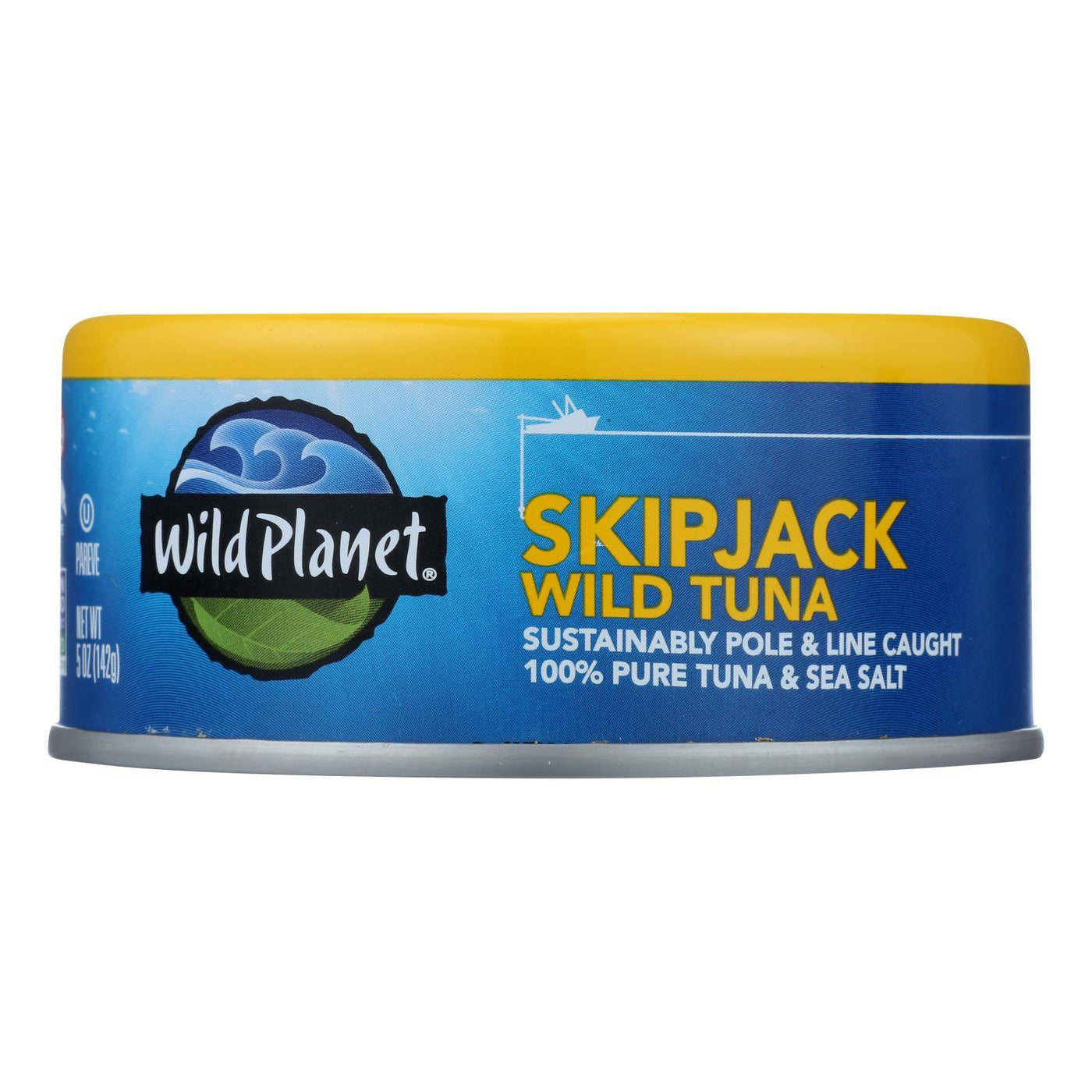 Wild Planet Wild Skipjack Light Tuna - Case Of 12 - 5 Oz. | OnlyNaturals.us
