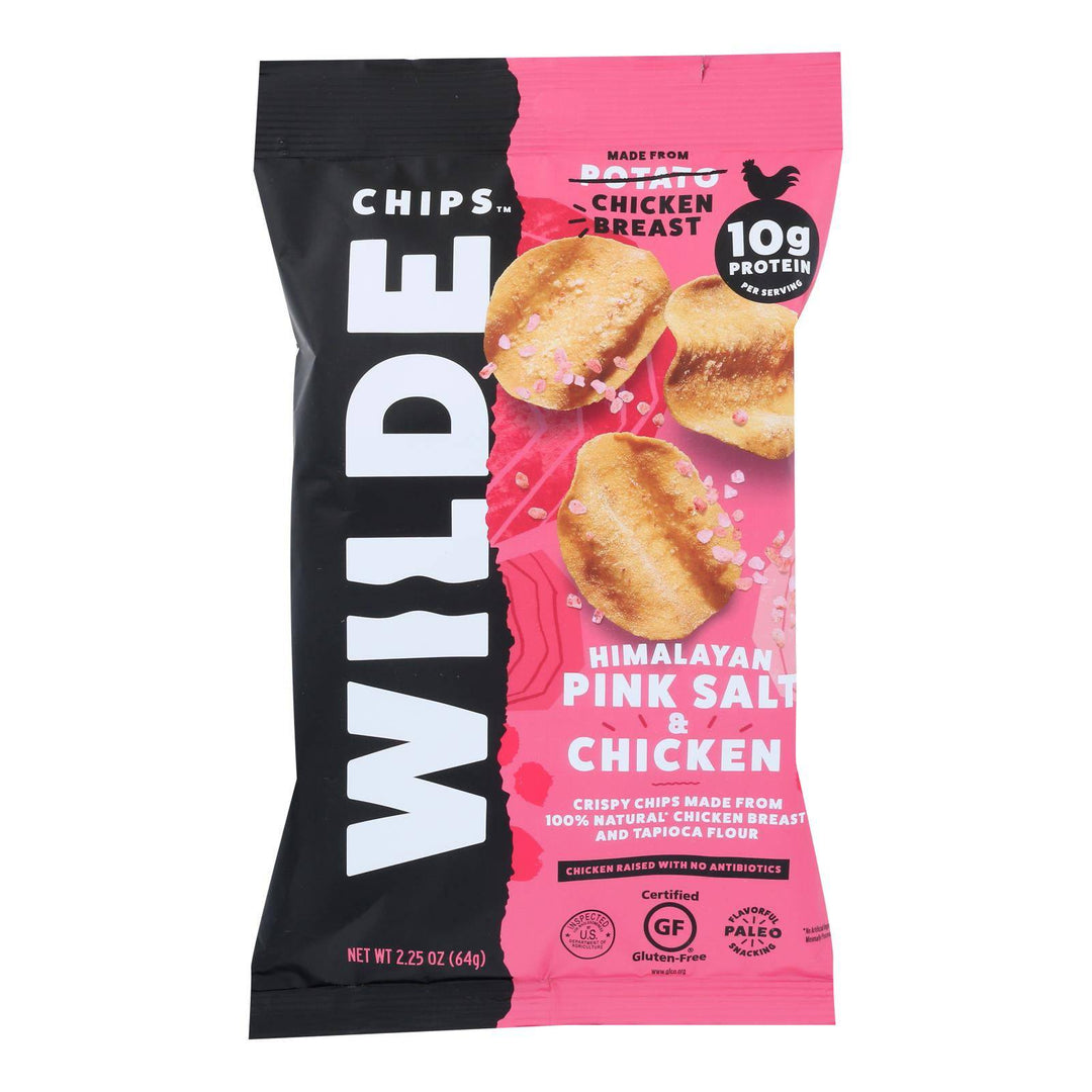 Wilde - Chicken Chips Himlyan Salt - Case Of 12 - 2.25 Oz | OnlyNaturals.us
