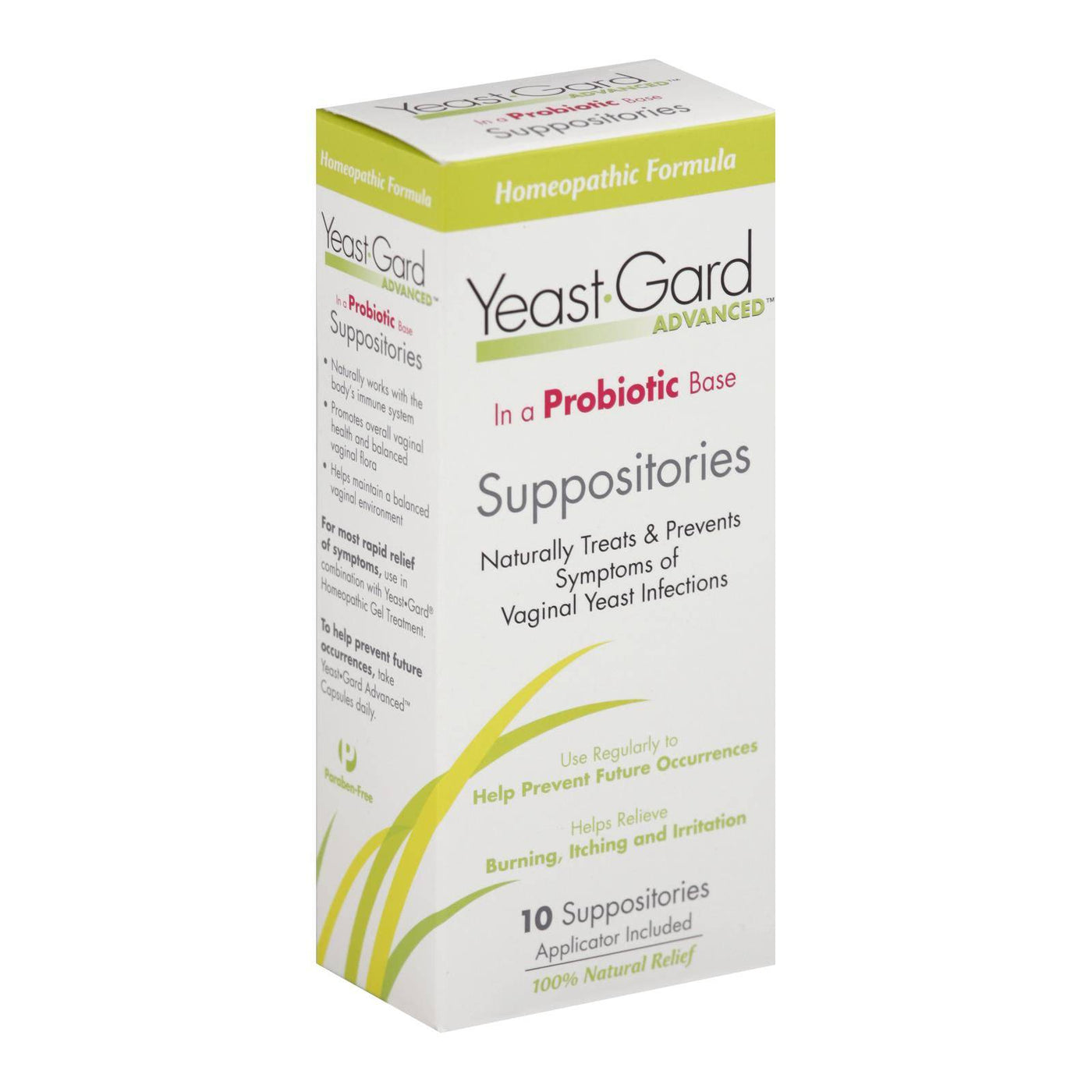 Women's Health Yeast-gard Advanced Suppositories - 10 Suppositories | OnlyNaturals.us