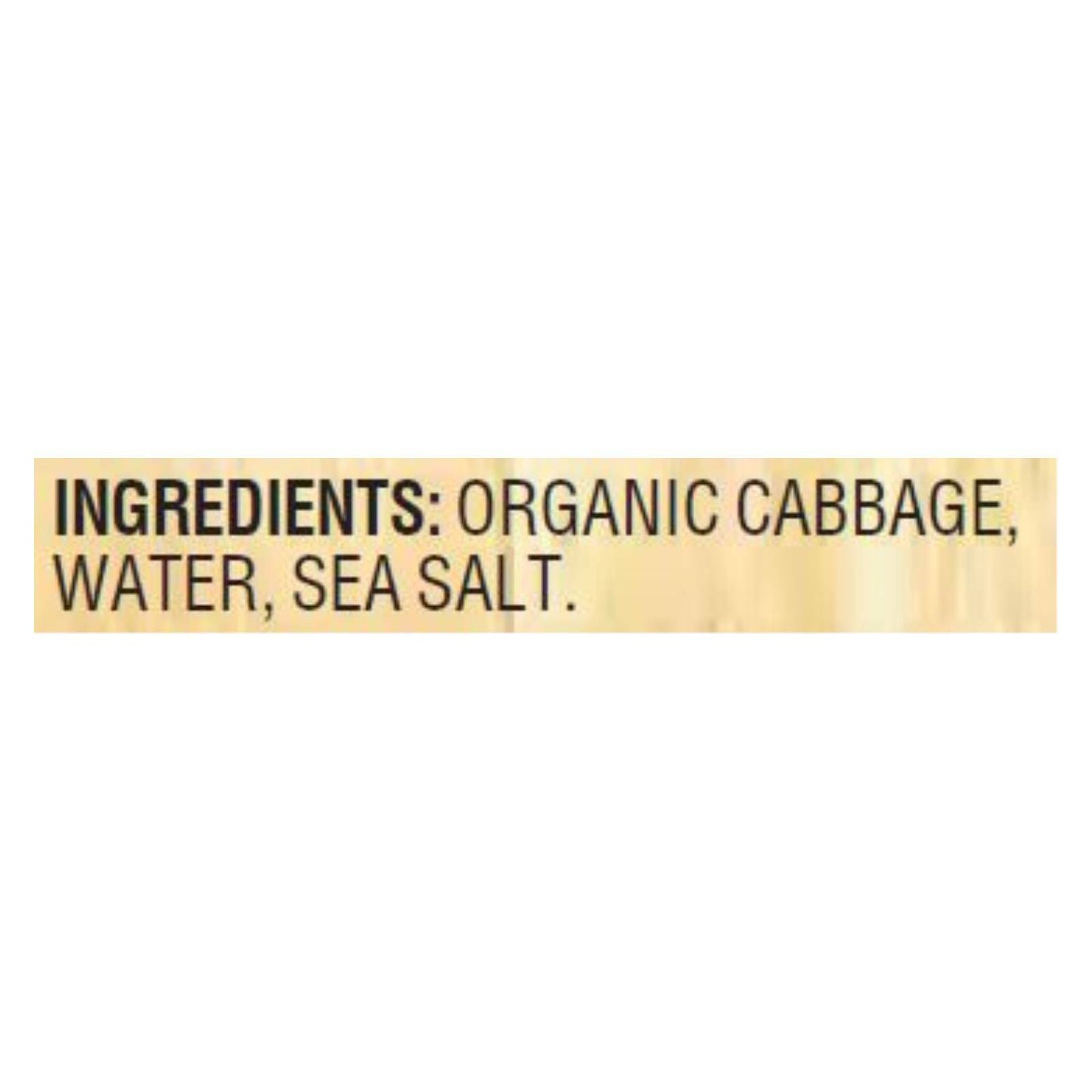 Woodstock Organic Sauerkraut - Case Of 12 - 16 Oz | OnlyNaturals.us