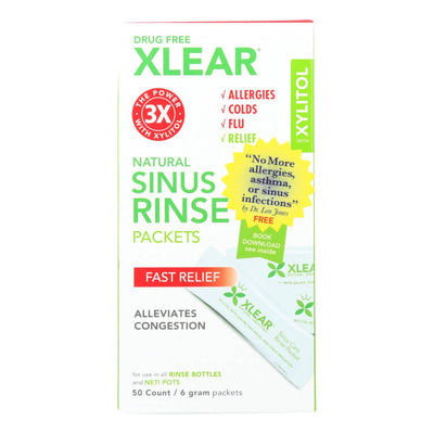 Xlear - Sinus Neti Refil Solution - 50 Ct | OnlyNaturals.us
